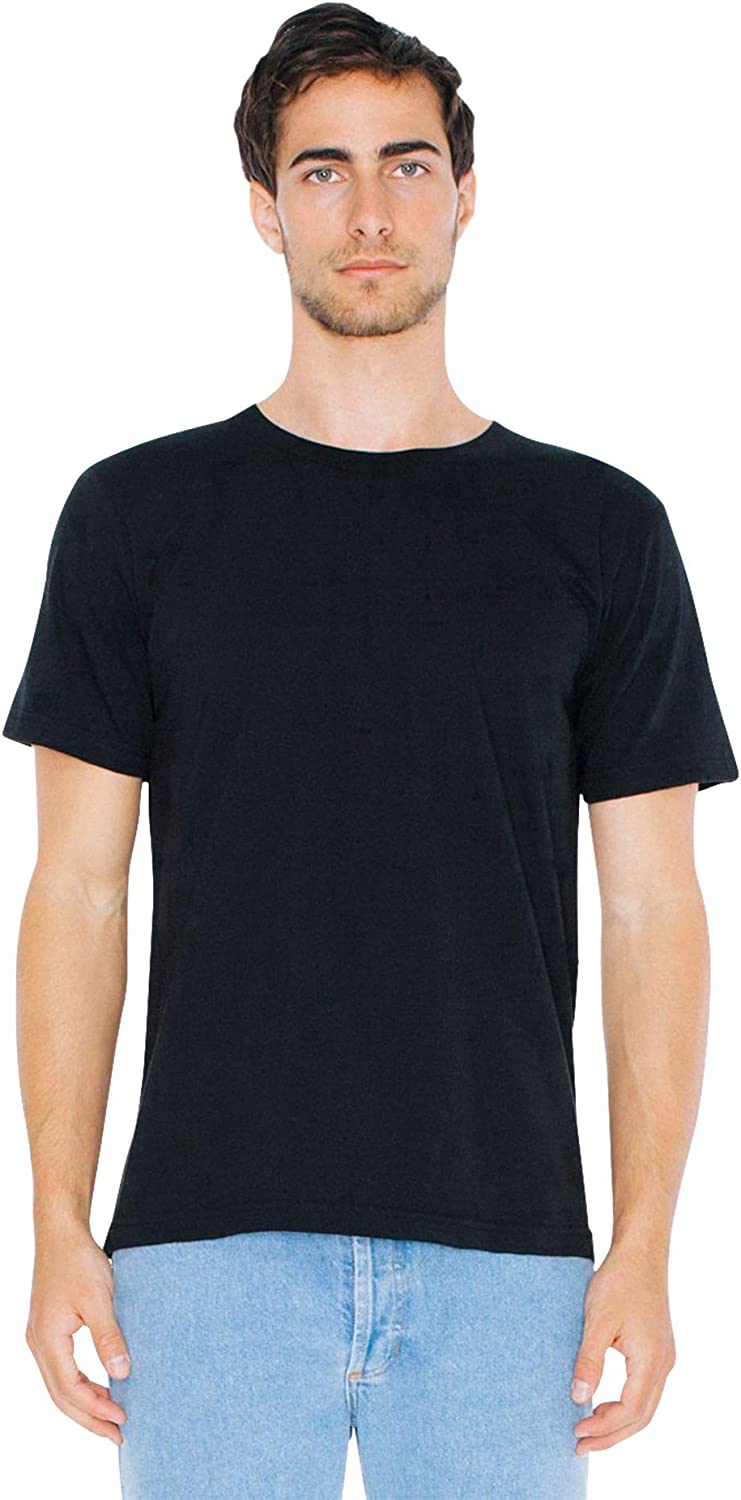 American Apparel unisex-adult Fine Jersey Crewneck Short Sleeve T-Shirt， 2-Pack - Image 5